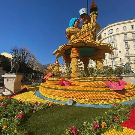 Apartment 3 Pieces Des Jardins Parking Clim 1 Min Menton