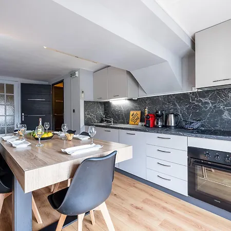 Apartment 3 Pieces Des Jardins Parking Clim 1 Min